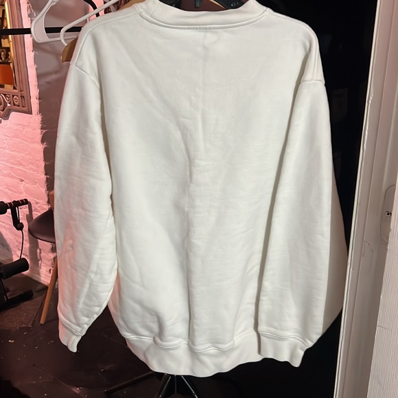 Maison Kitsune White Love Birds Sweatshirt - Picture 5 of 5